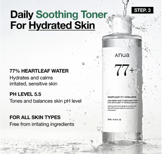 5 Set Anua Skincare Bundle